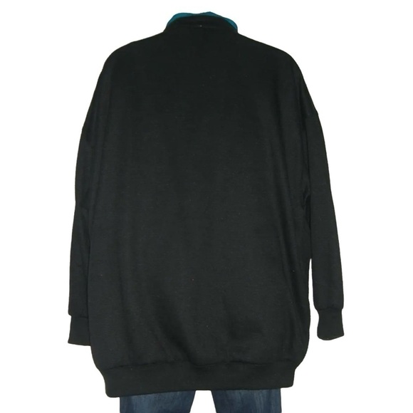 Vintage 80s Jacket Current Seen Black Geometric Stranger Things Mixed Media Pink - Picture 6 of 15